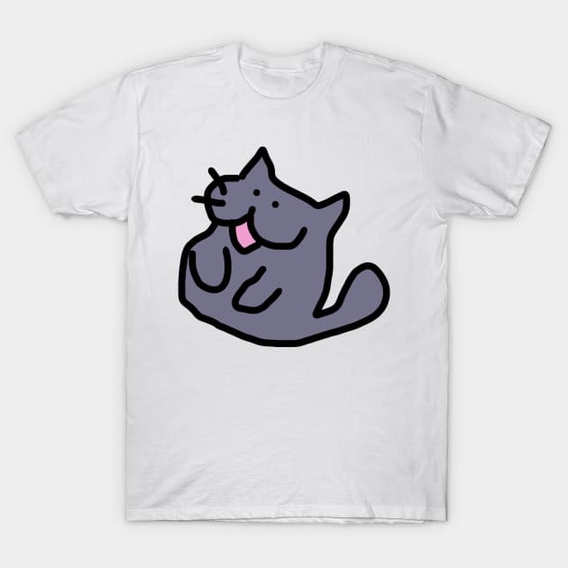 Doodle Cat T-Shirt by Question